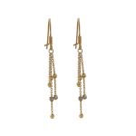 گوشواره آویز طلا