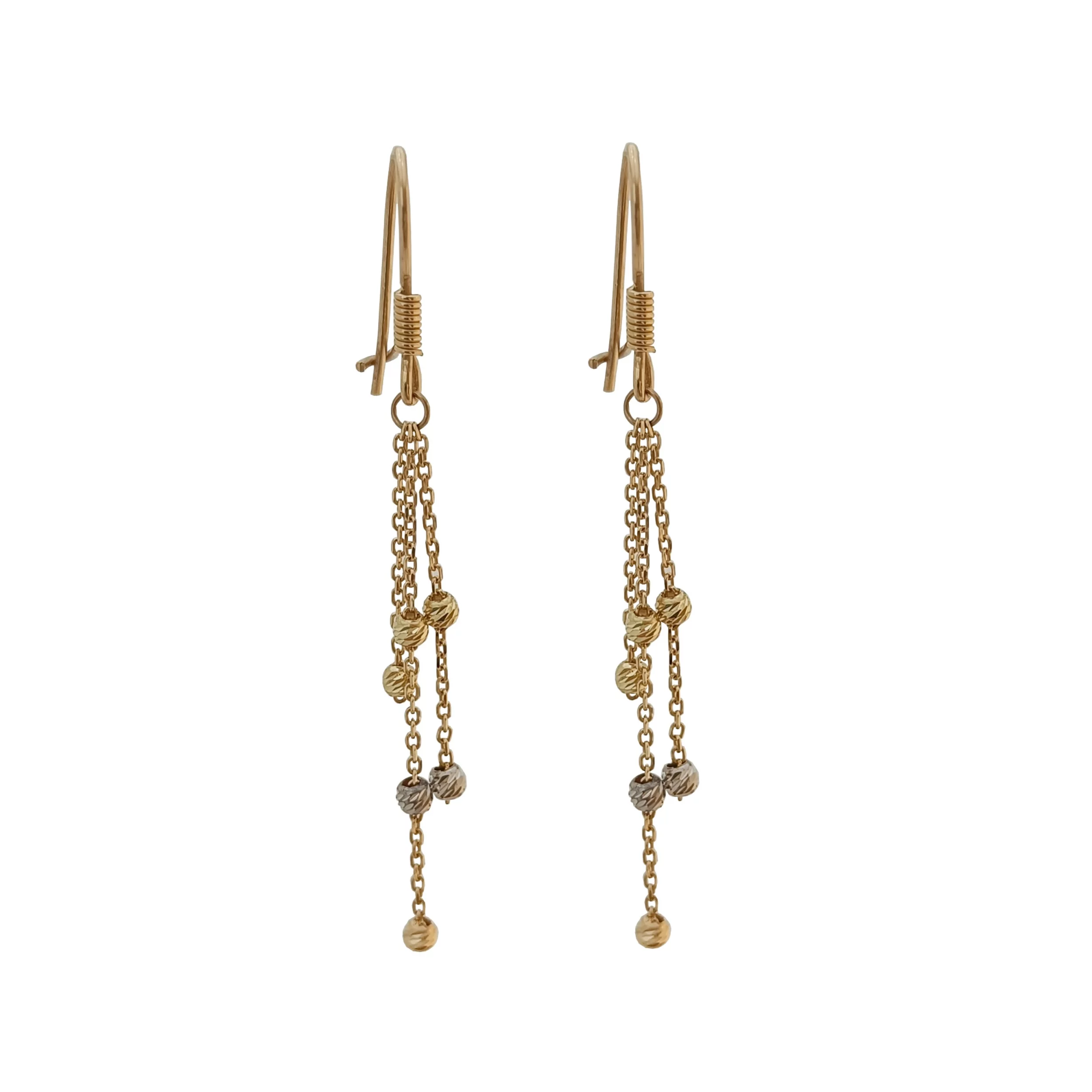 گوشواره آویز طلا