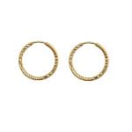 گوشواره حلقه ای طلا