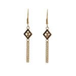 گوشواره طلا لویی ویتون