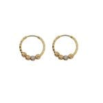 گوشواره حلقه ای طلا