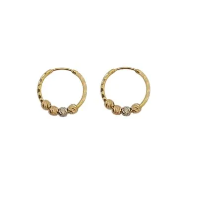 گوشواره حلقه ای طلا