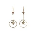 گوشواره آویز طلا