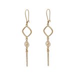 گوشواره آویز طلا اسپادانا