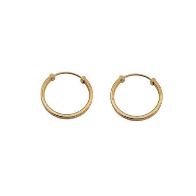 گوشواره حلقه ای طلا